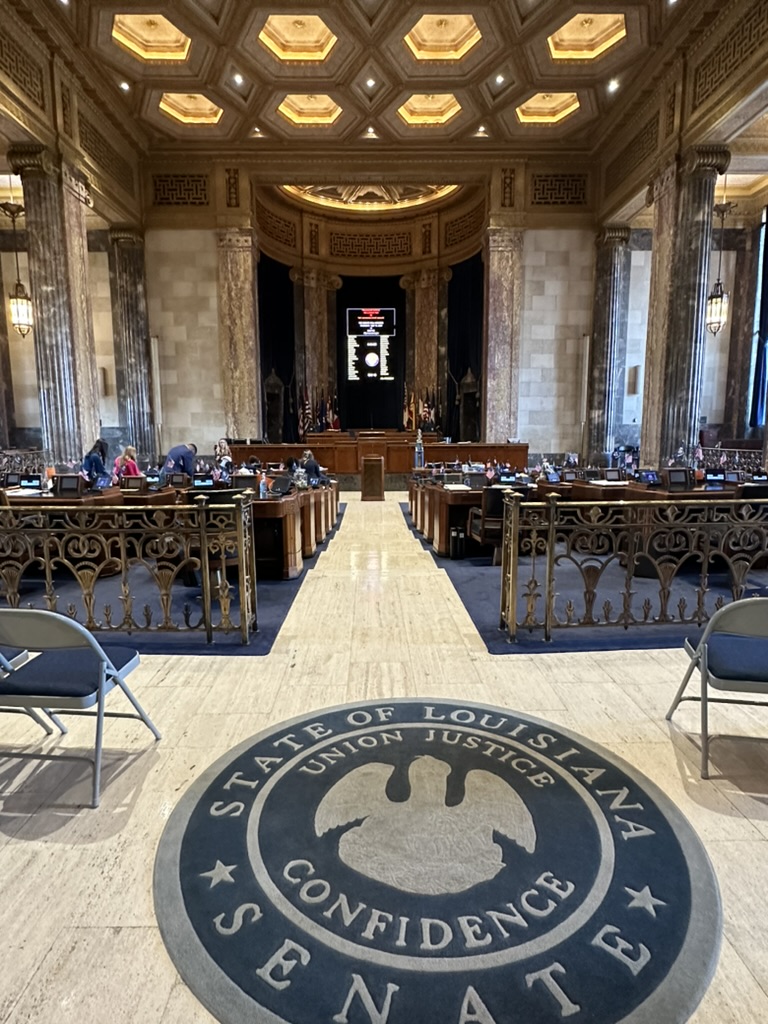 Senatssaal im Louisiana State Capitol