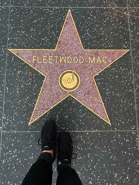 Abendlicht am Hollywood Boulevard in Los Angeles