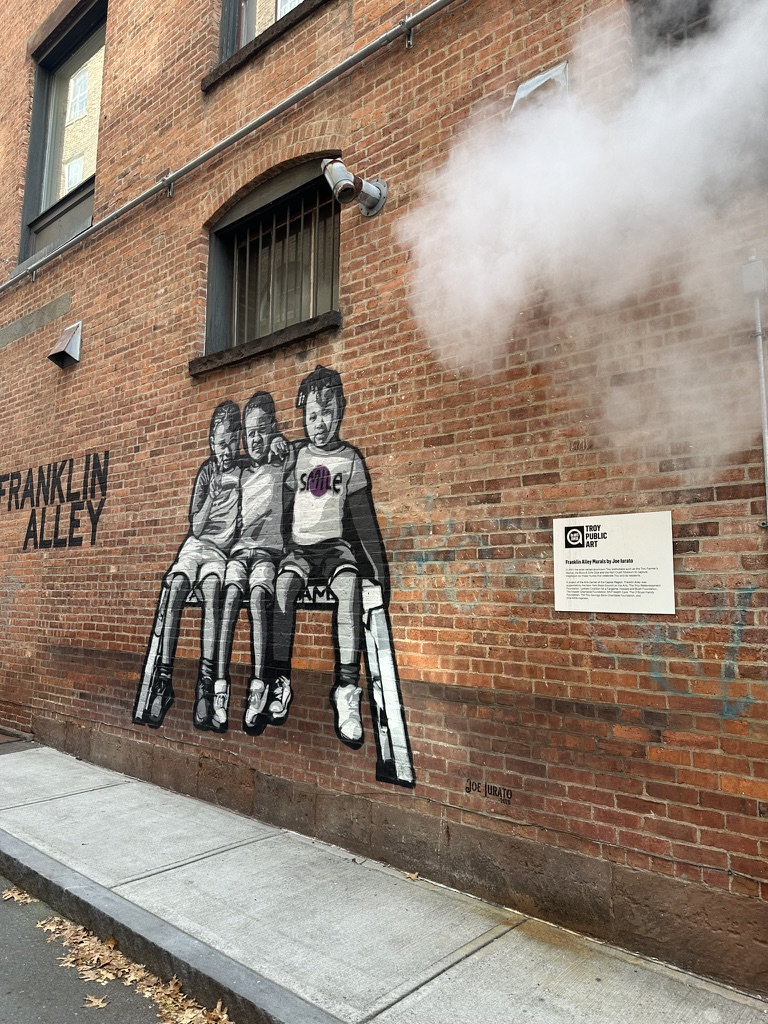 Wandbild von Joe Iurato in der Franklin Alley