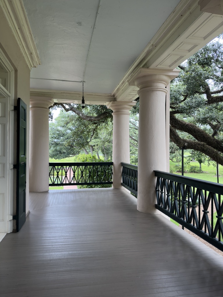 Veranda des Herrenhauses