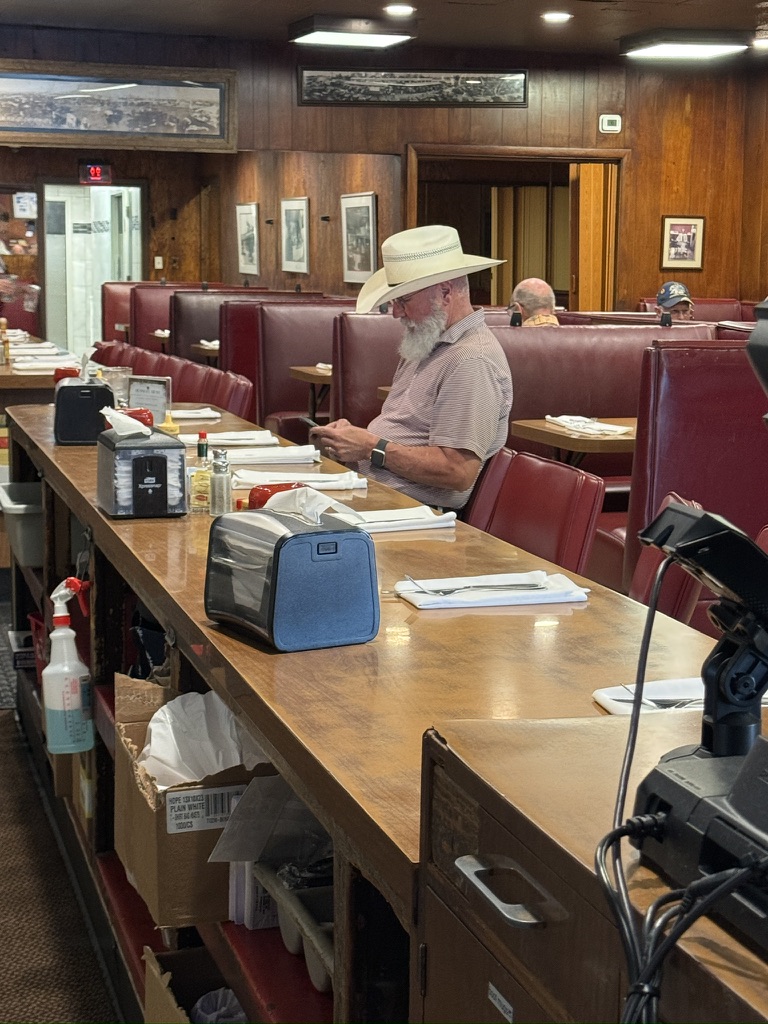 Oklahoma City – Frühstück im Cattlemen's Steakhouse