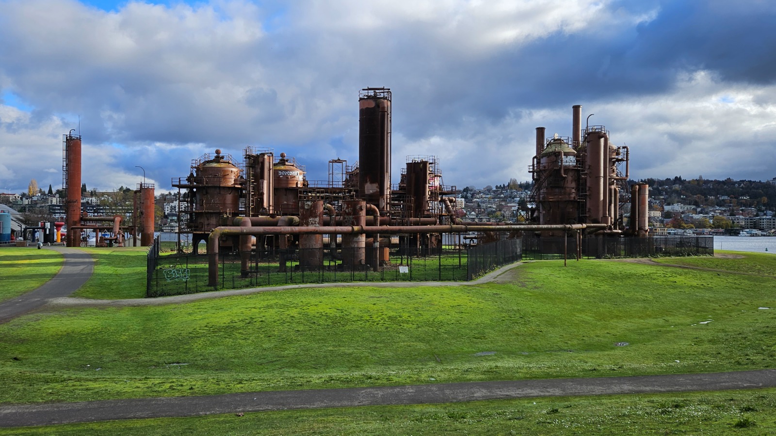 Seattle, Washington – Gas Works Park am Lake Union