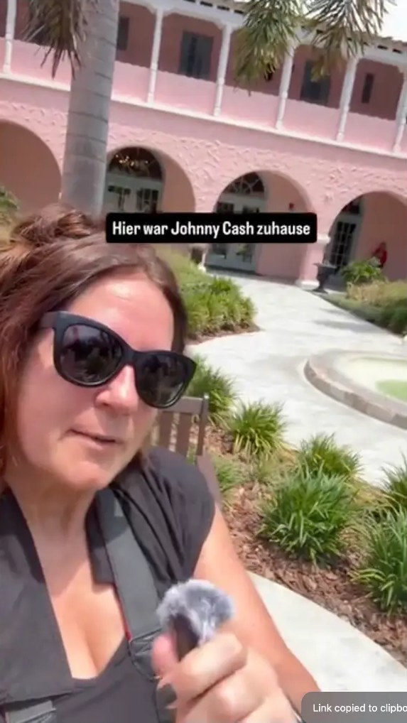 Johnny Cash und June Carter in New Port Richey