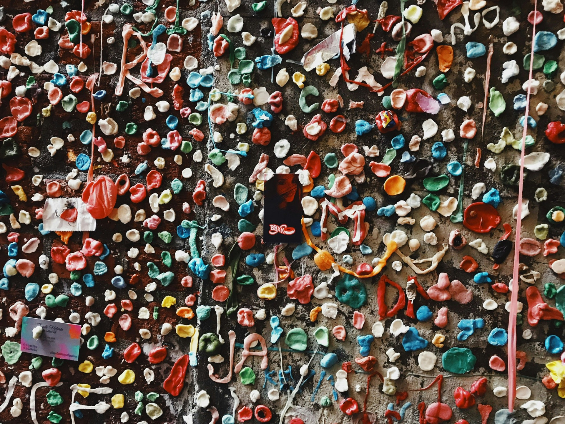 Seattle, Washington – Gum Wall am Pike Place Market