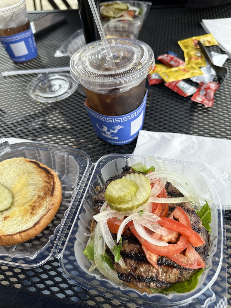 Eastern Market – der beste Burger, griechisch