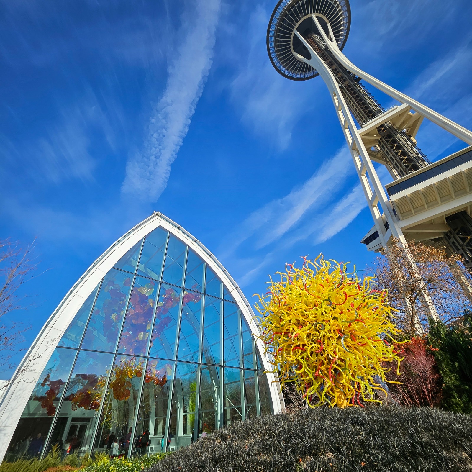 Seattle, Washington – Chihuly Garden and Glass an der Space Needle