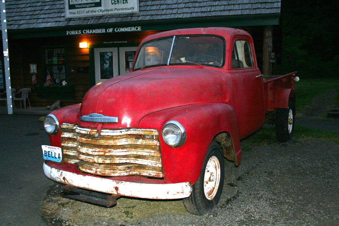 Forks – Bellas roter Pick-up