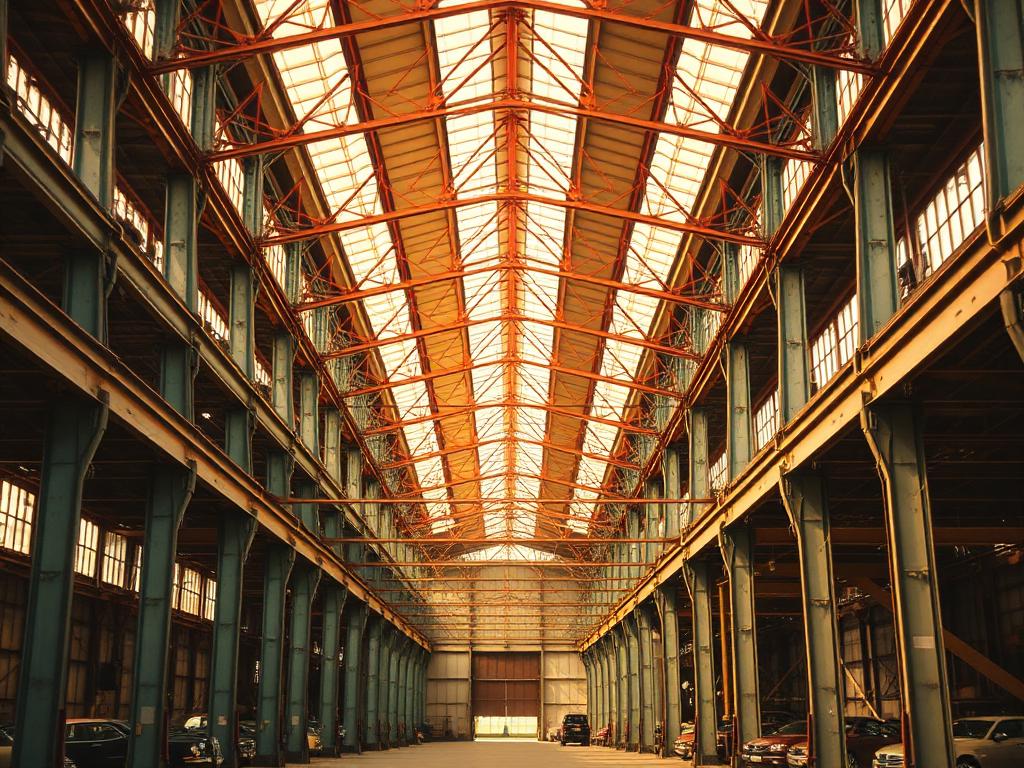 Historische Fabrikhalle